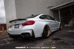 BMW M4 Coupe on ADV.1 Wheels (ADV7 Track Spec CS) 2015 года